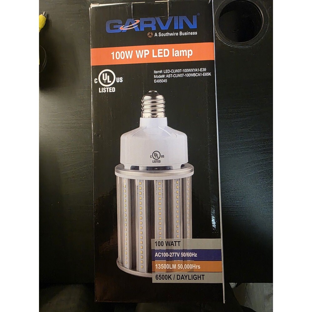 Garvin LED100 100 Watt LED Corn Cob Light Bulb, 6500K, IP64 Daylight
